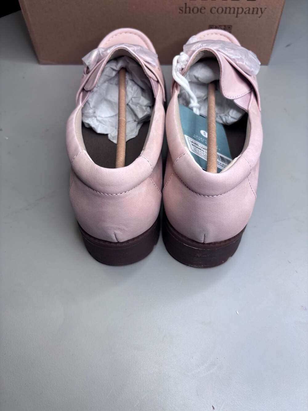 Waco Shoe Company Laurel Loafer Pink Leather Women's Shoes size 11b - Picture 4 of 6